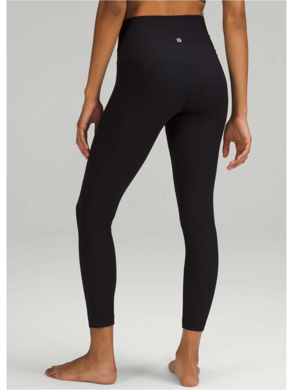 Lululemon Align Ribbed High-Rise leggings black 6